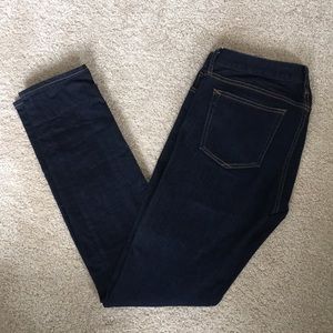 EUC LONG Gap 1969 Dark Wash Skinny Jeans